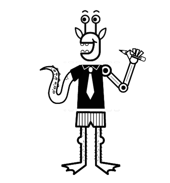 Character designer illustration