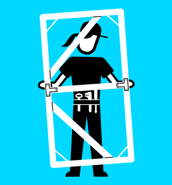 Scene hand illustration