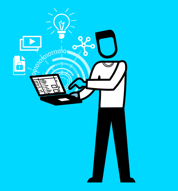 Software engineer illustration