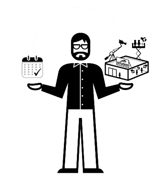 Studio coordinator illustration