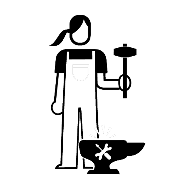 Tools engineer illustration